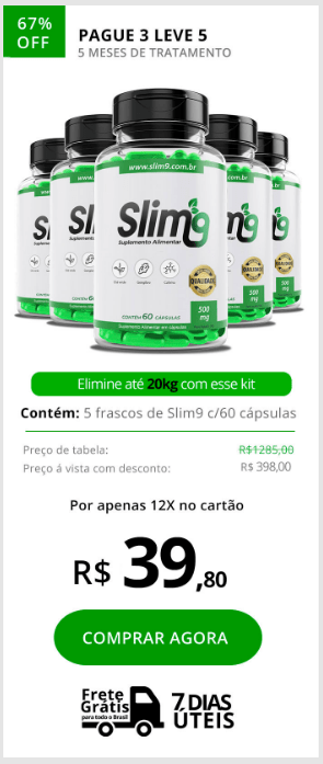 Slim9 preço 3