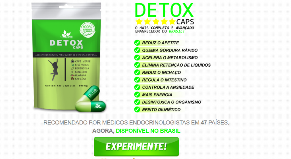 Detox Caps Funciona? Voc\u00ea Pode Perder Quantos KG? Revelado!