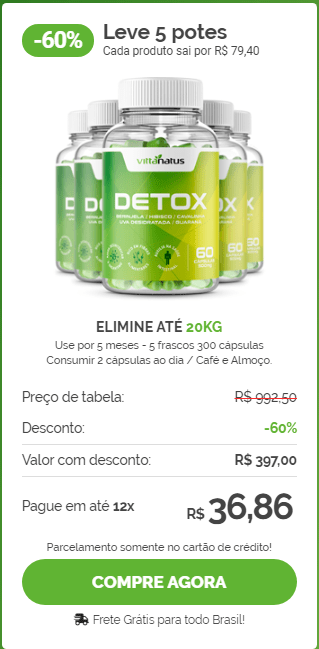 Detox Vittanatus Preço 1